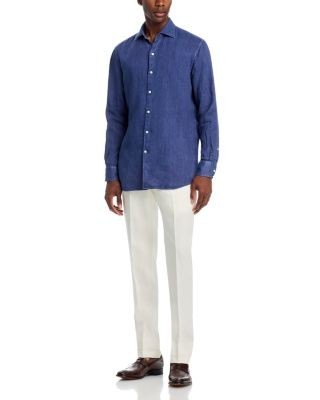 Peter Millar Shoreside Linen Sport Shirt