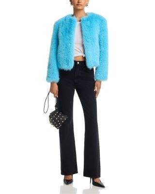 Mother The Polar Opposite Faux Fur Jacket