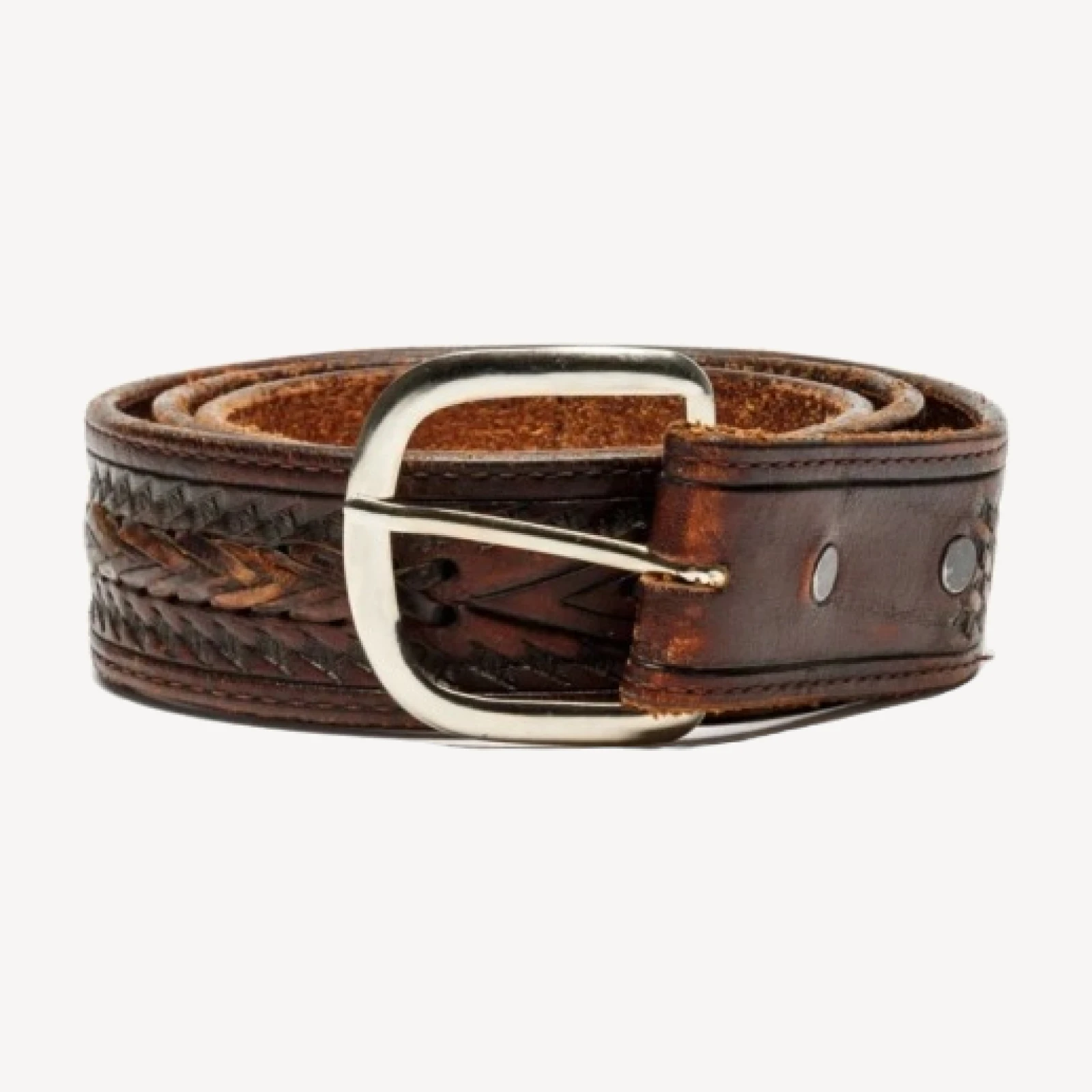 RE/DONE Vintage | 80s Concho Leather Belt