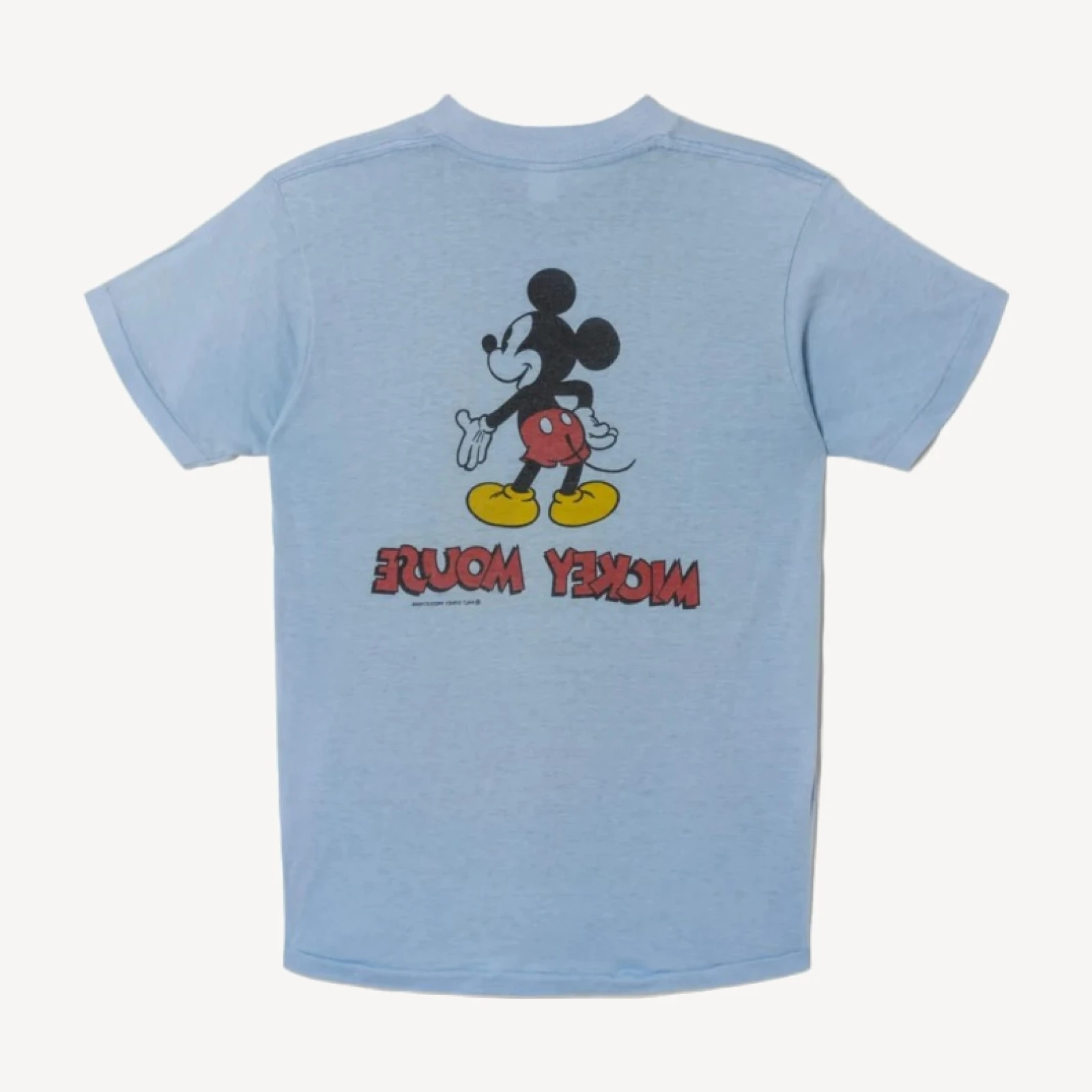 RE/DONE Vintage | 80s Blue Mickey Mouse Tee
