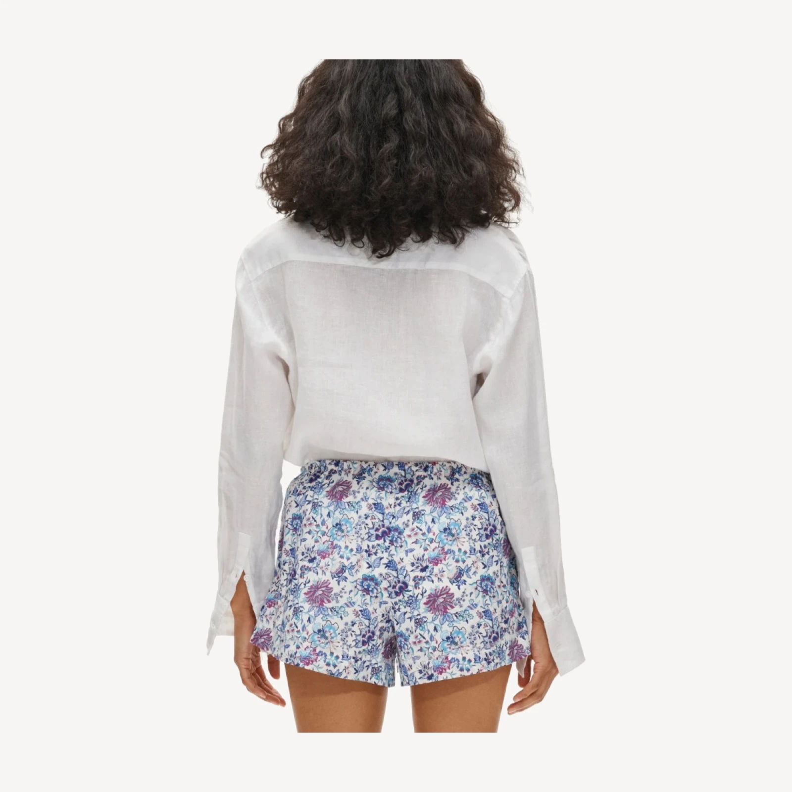 Cruise short in Liberty® blue Christelle fabric