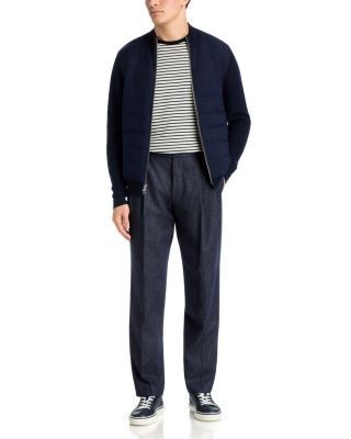 Peter Millar Roundhill Hybrid Full Zip Sweater