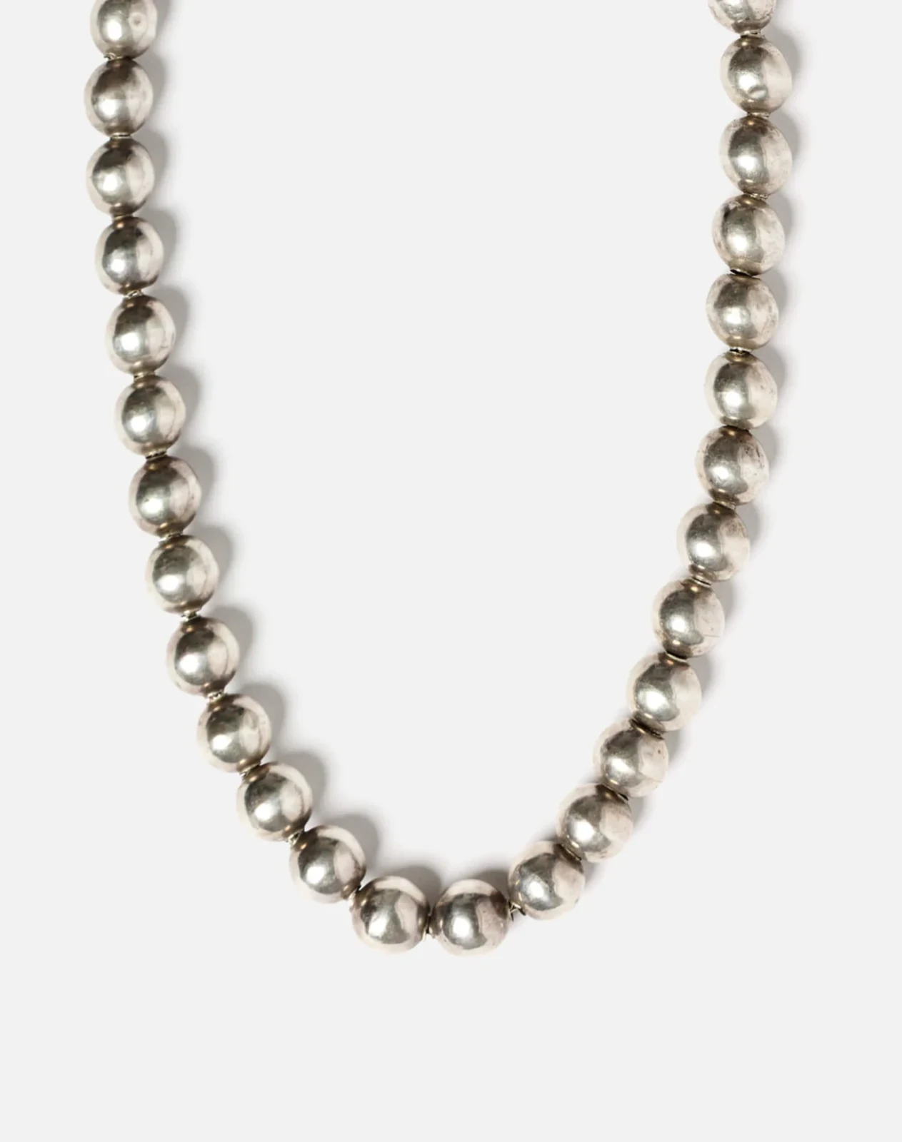 RE/DONE Vintage | 70s Silver Ball Necklace
