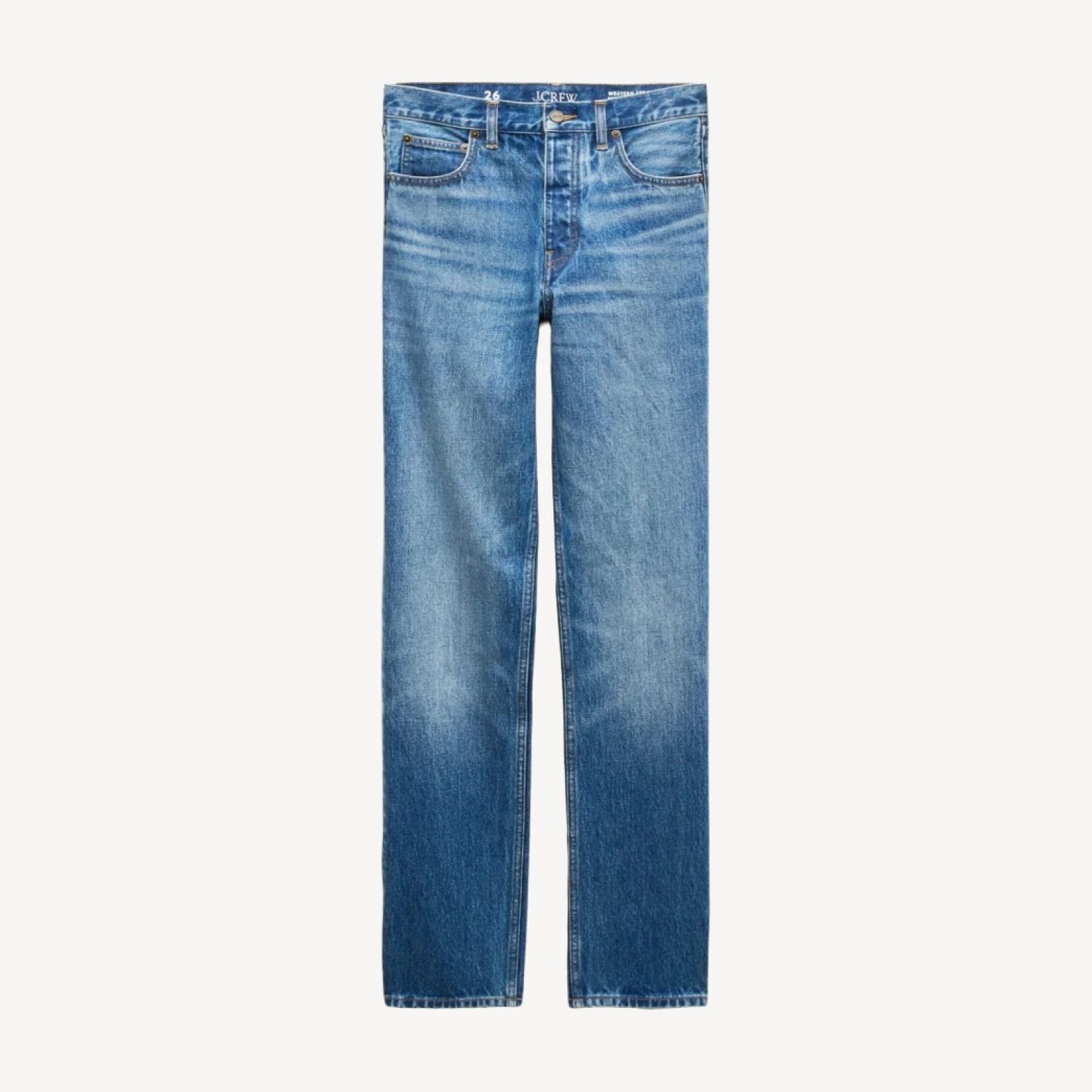 Western straight jean