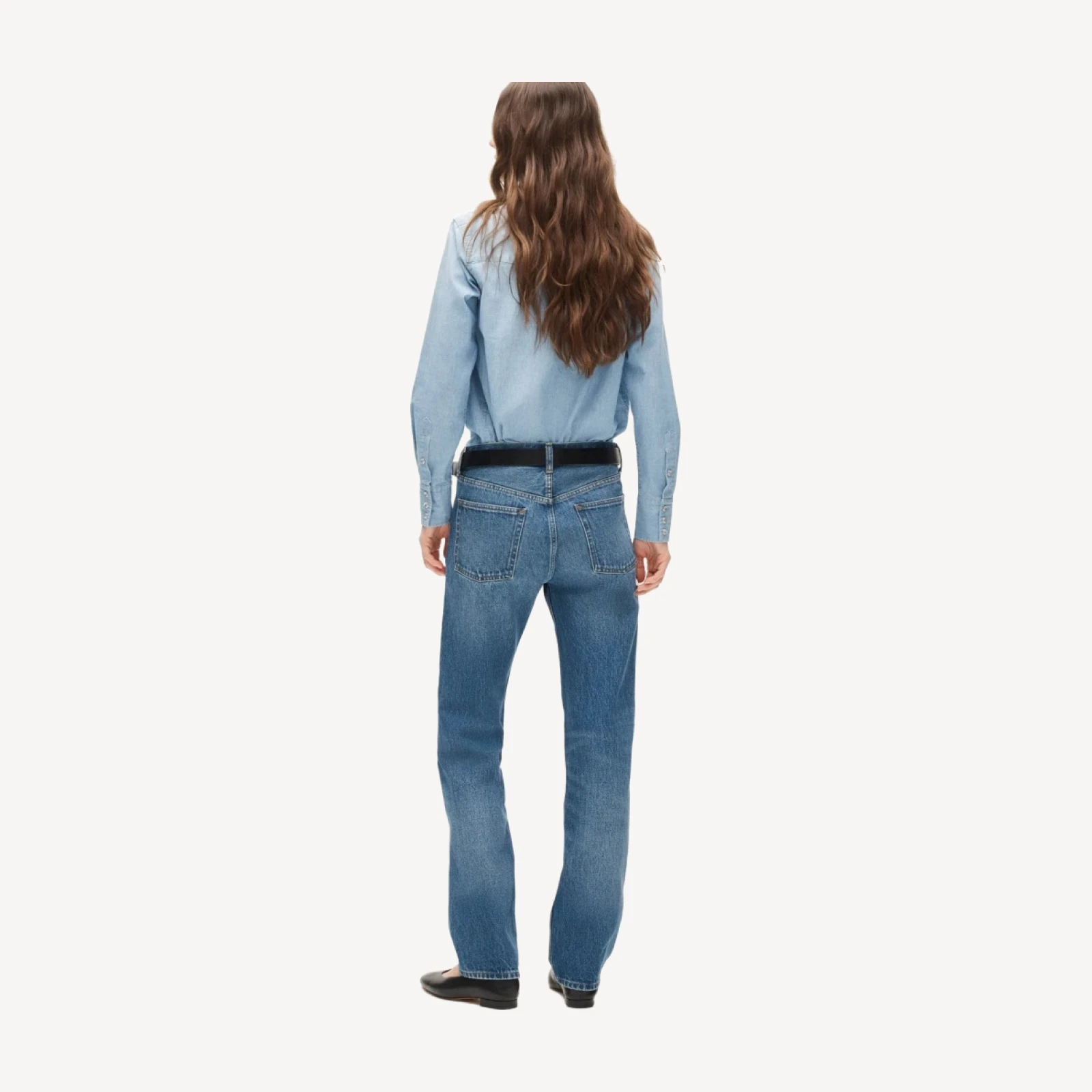 Western straight jean