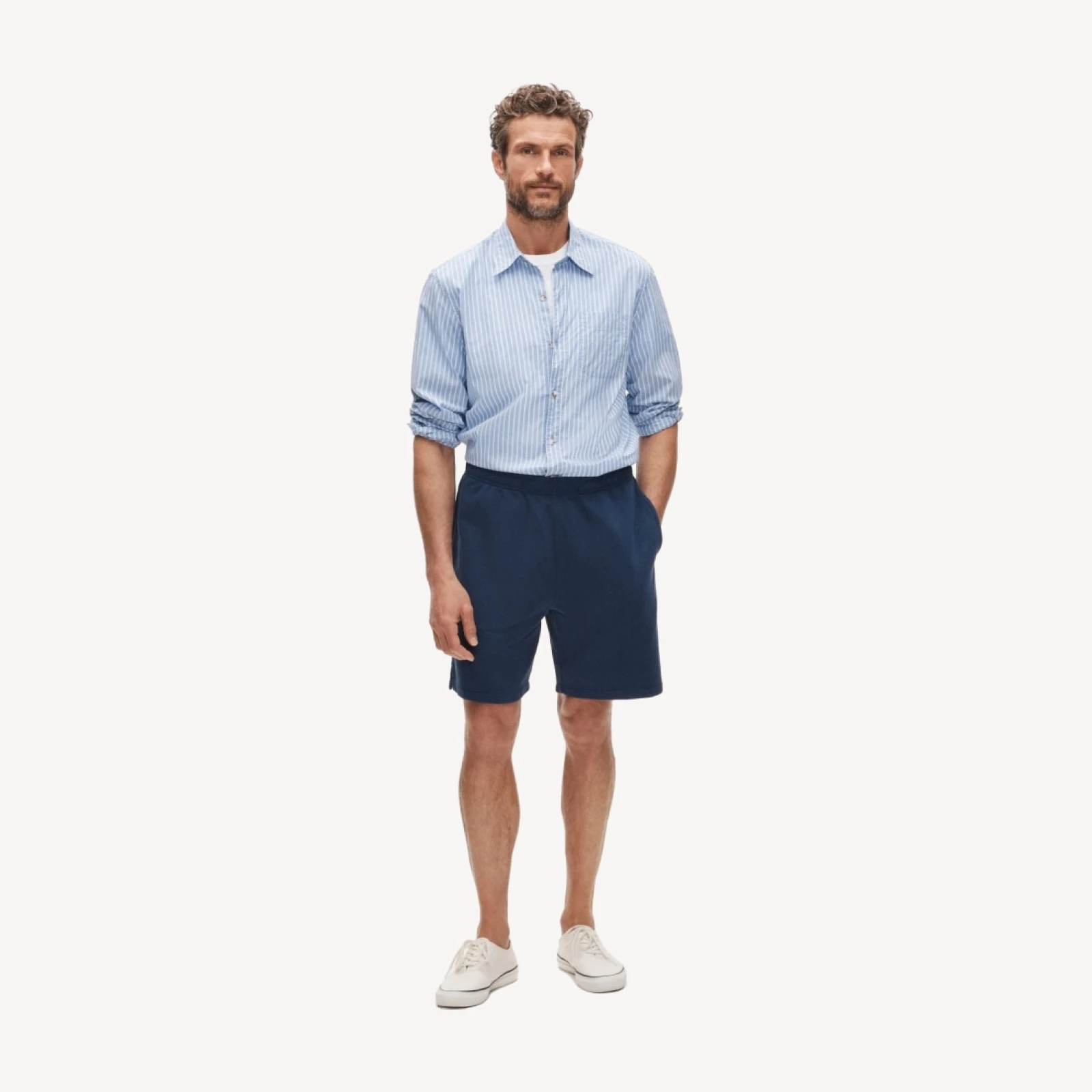 7.5" washed court terry short