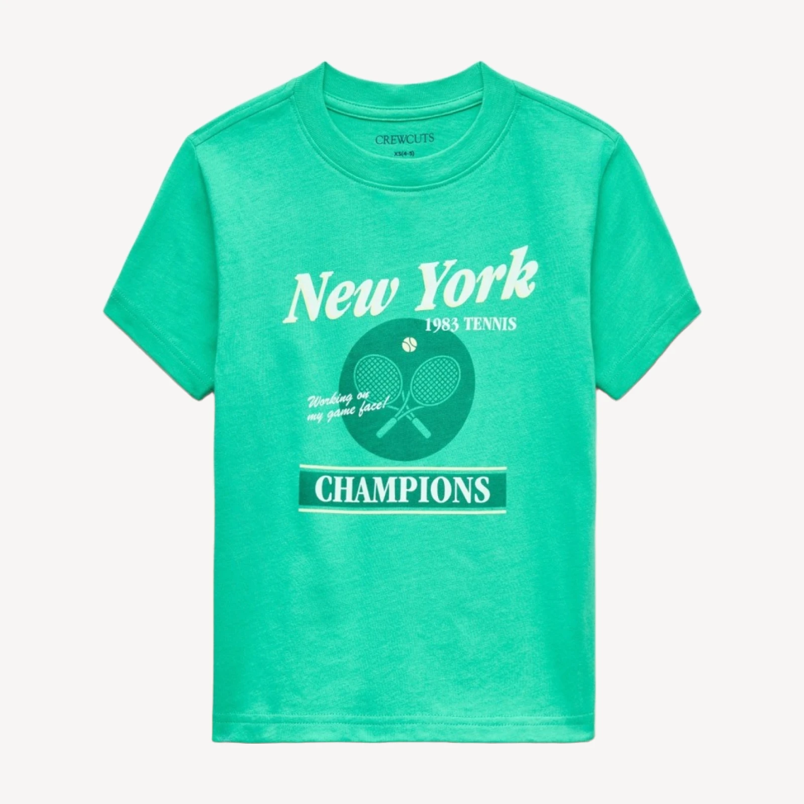 Kids' short-sleeve "New York tennis" graphic T-shirt