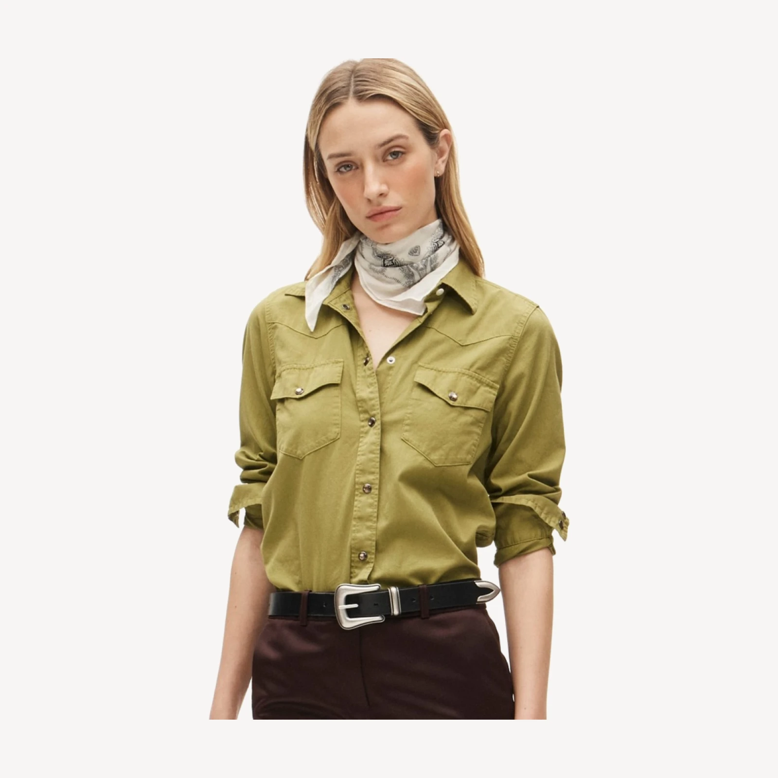 Jules classic-fit shirt in garment dye