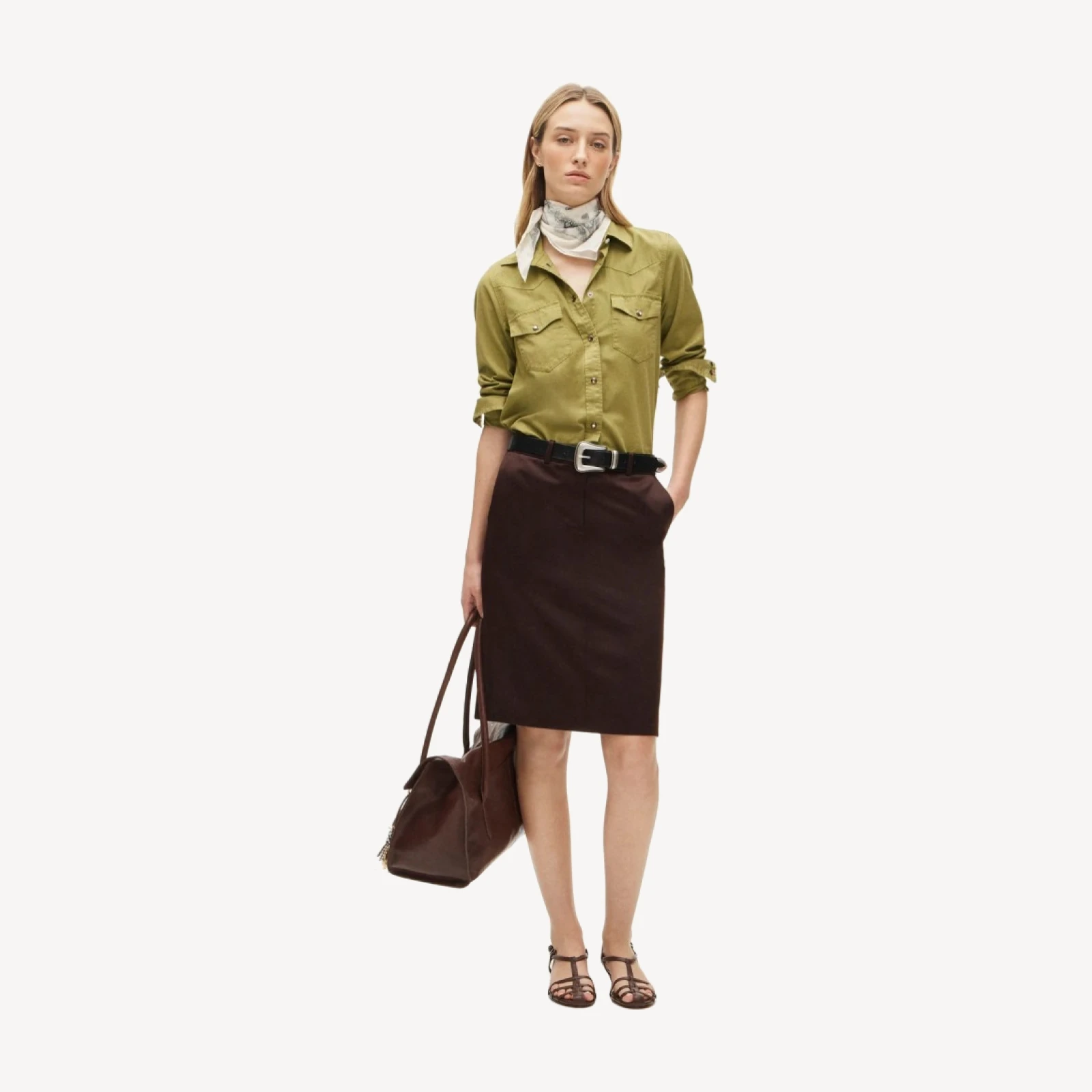 Jules classic-fit shirt in garment dye