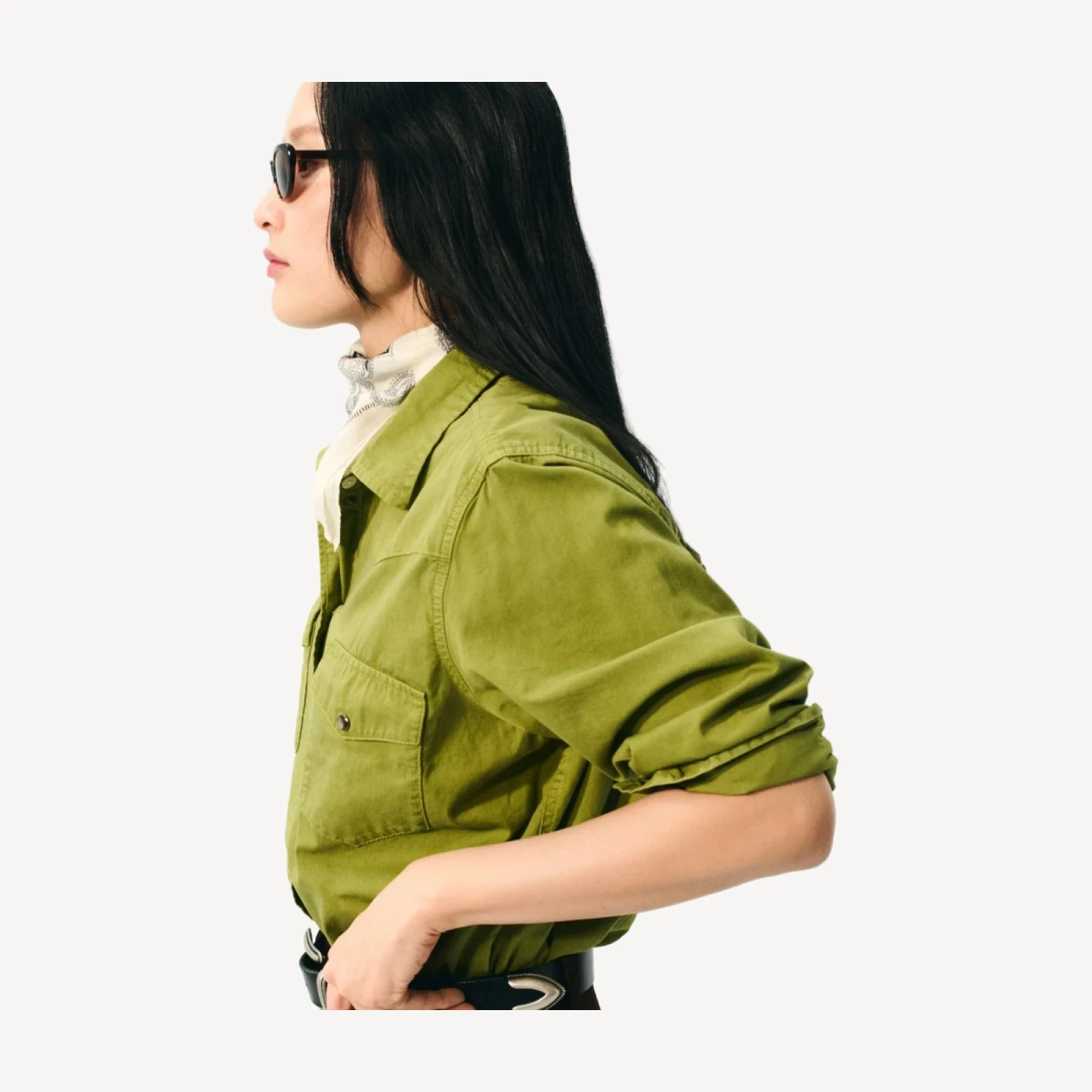 Jules classic-fit shirt in garment dye