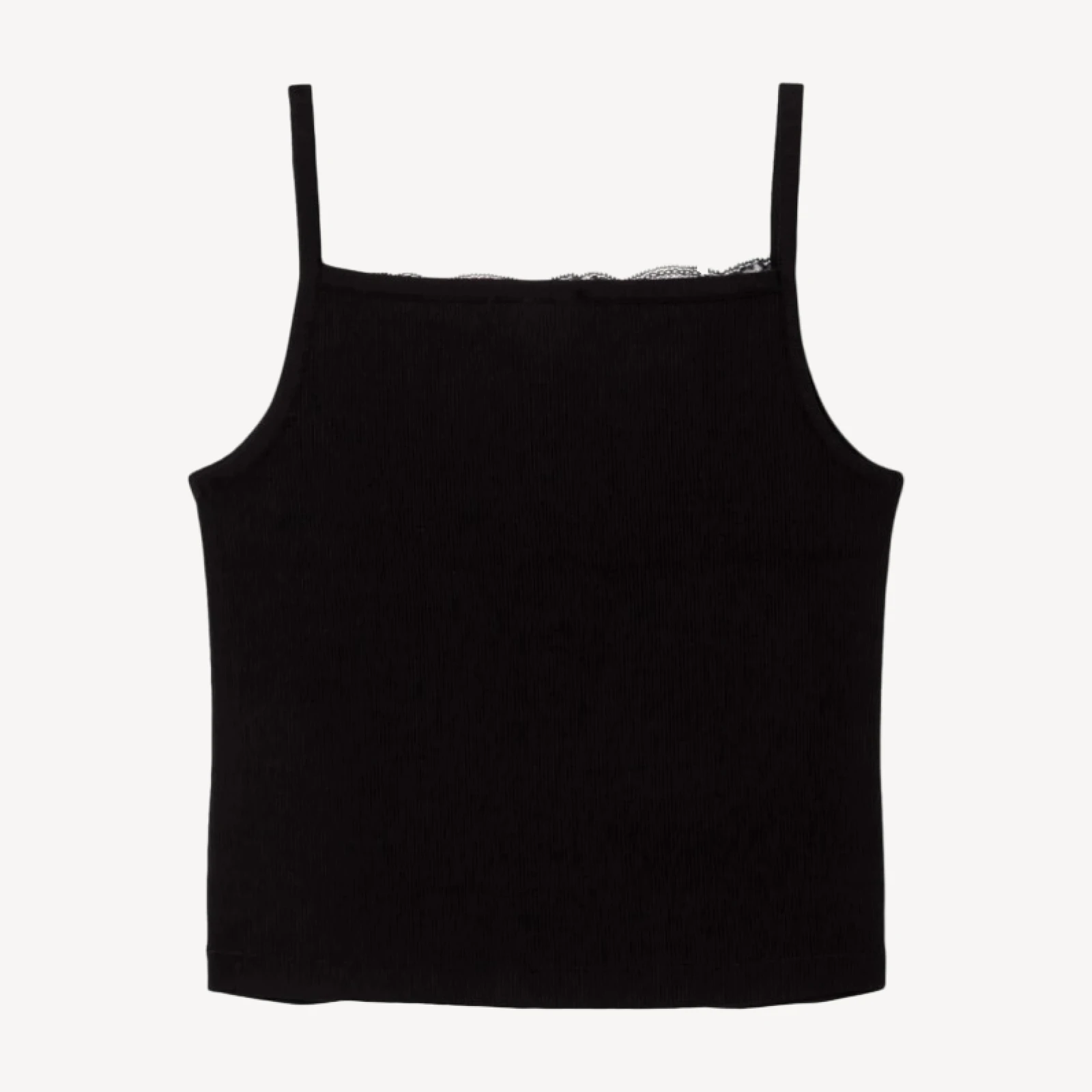 Lace Ribbed Cami