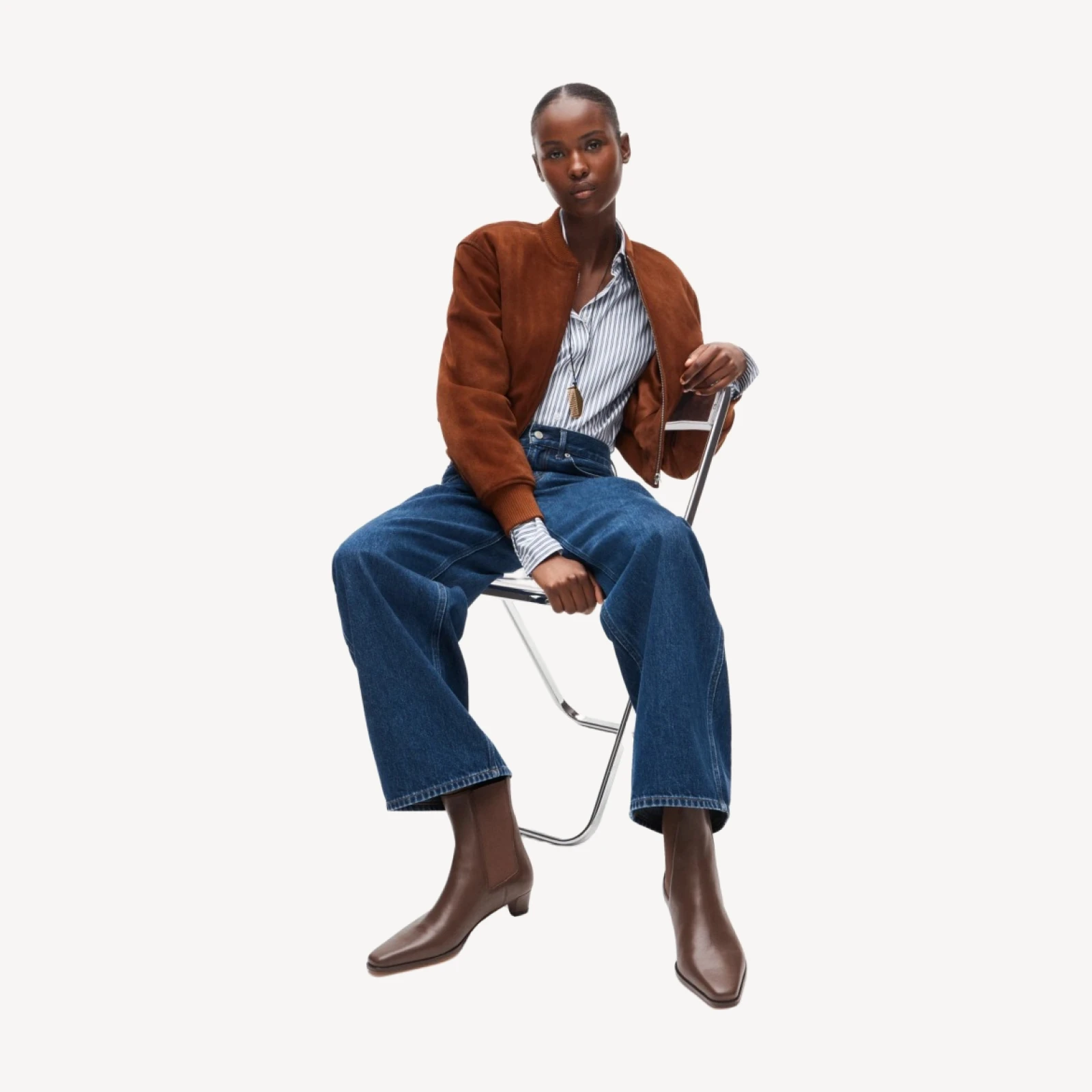 Chelsea pull-on boots in leather