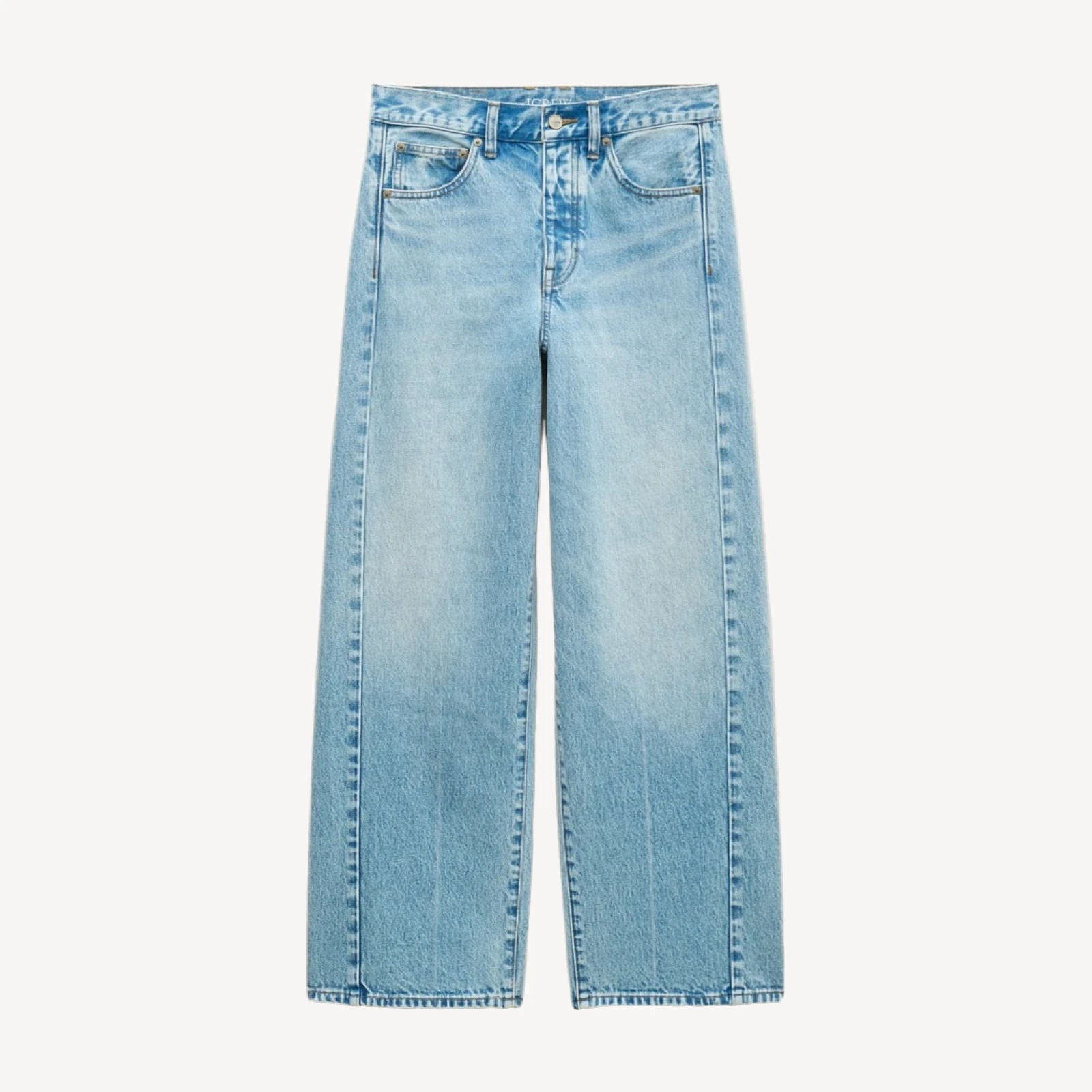 Everyday wide-leg ankle jean