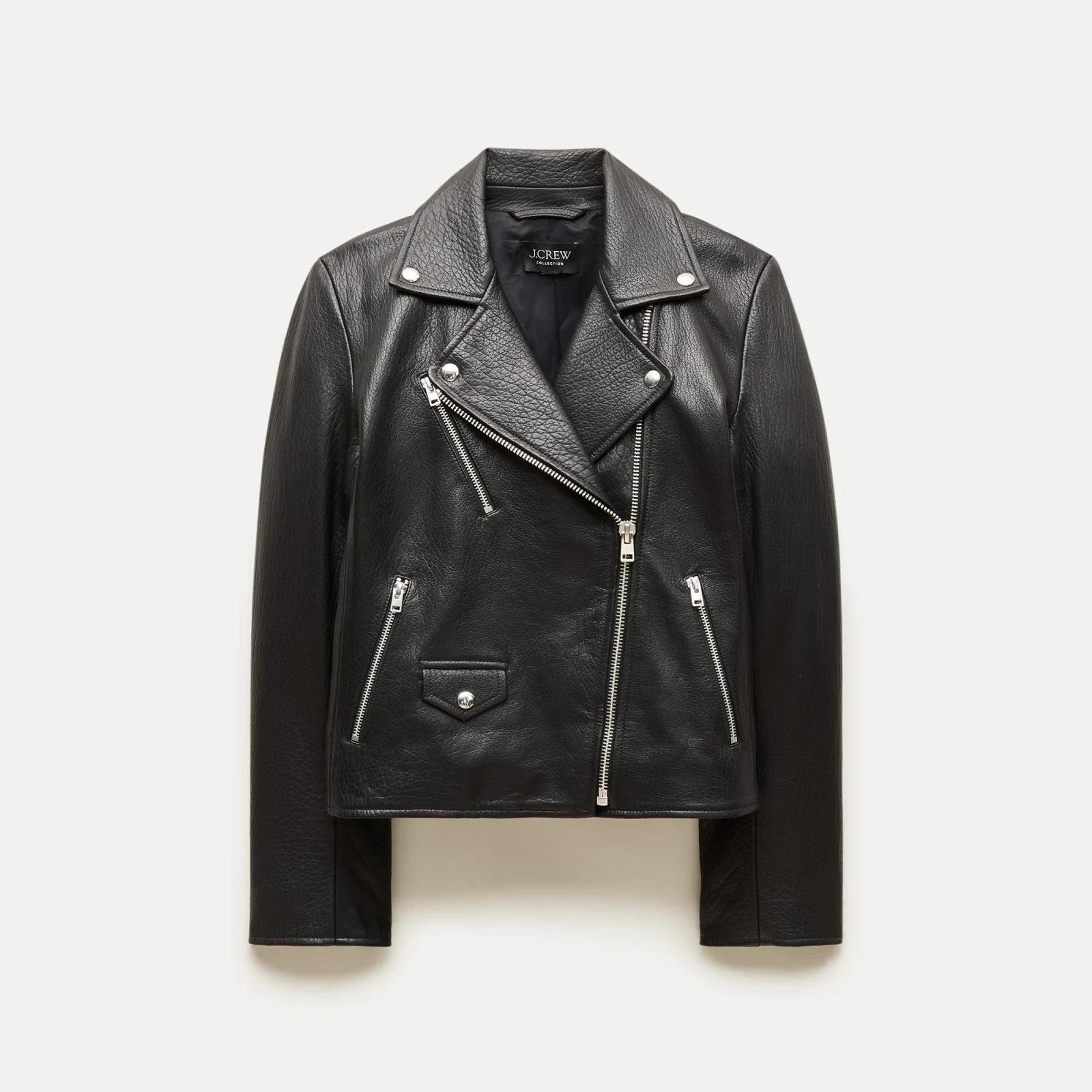 Collection leather moto jacket