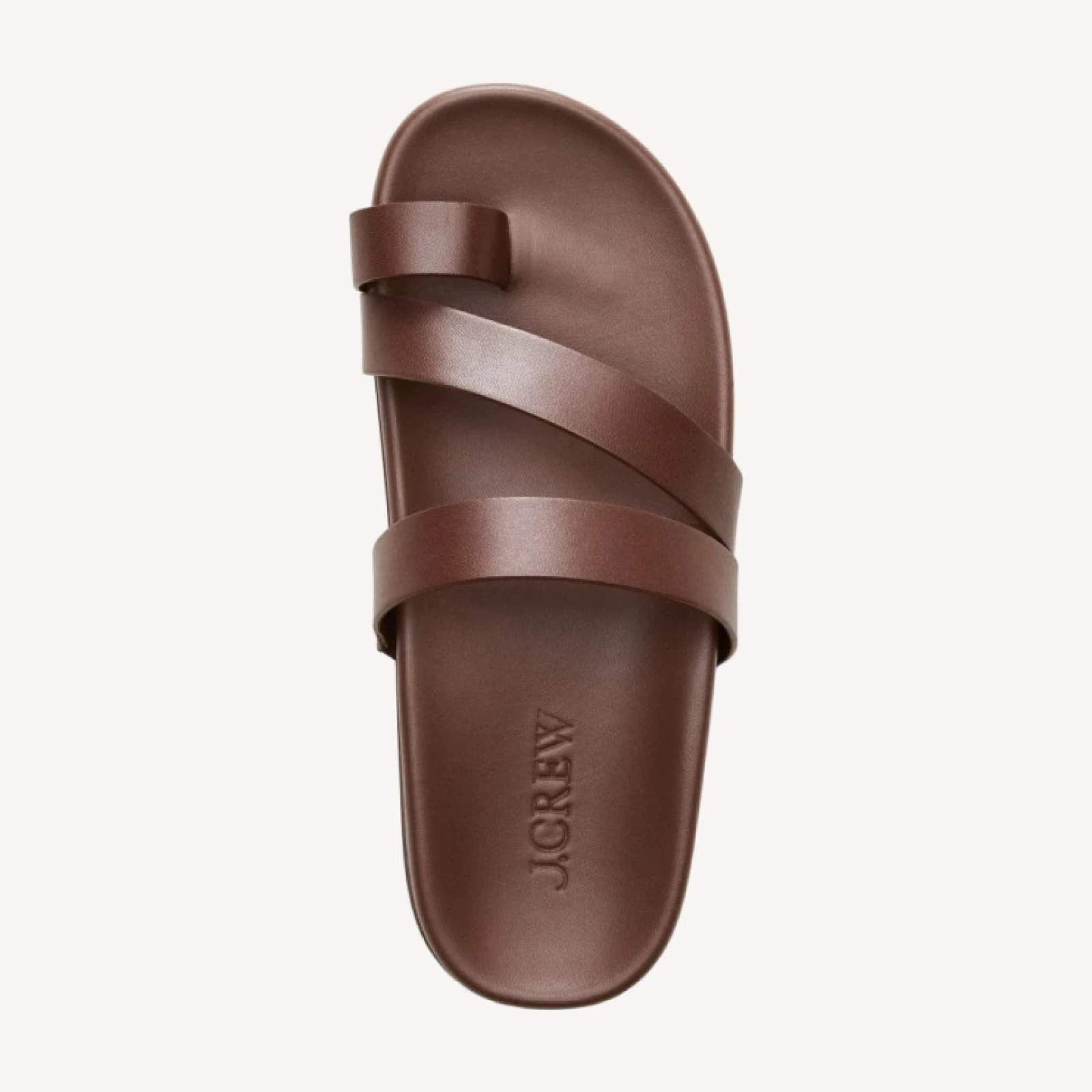 Kira toe-ring sandals in leather