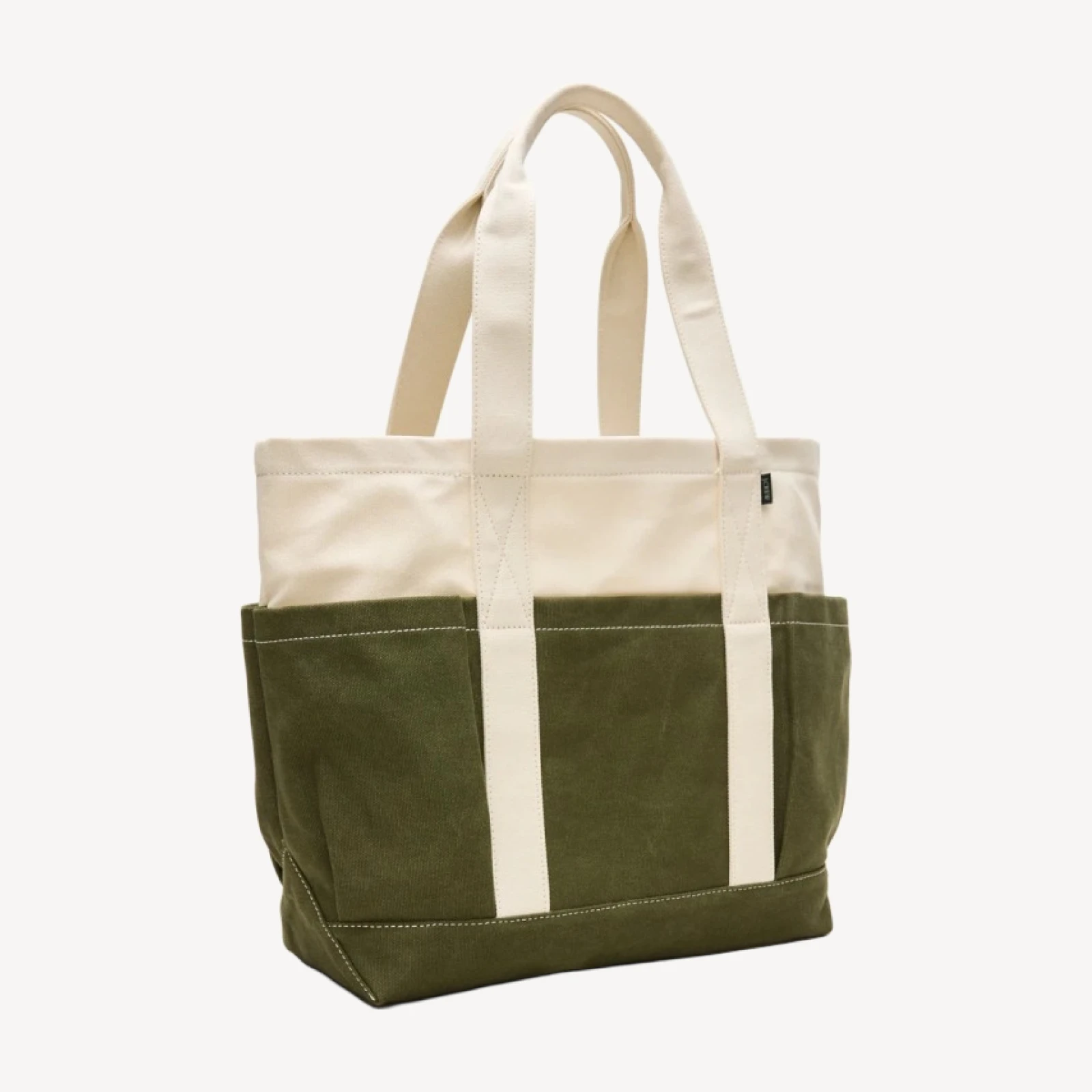 Medium Seaport tote bag in washed canvas