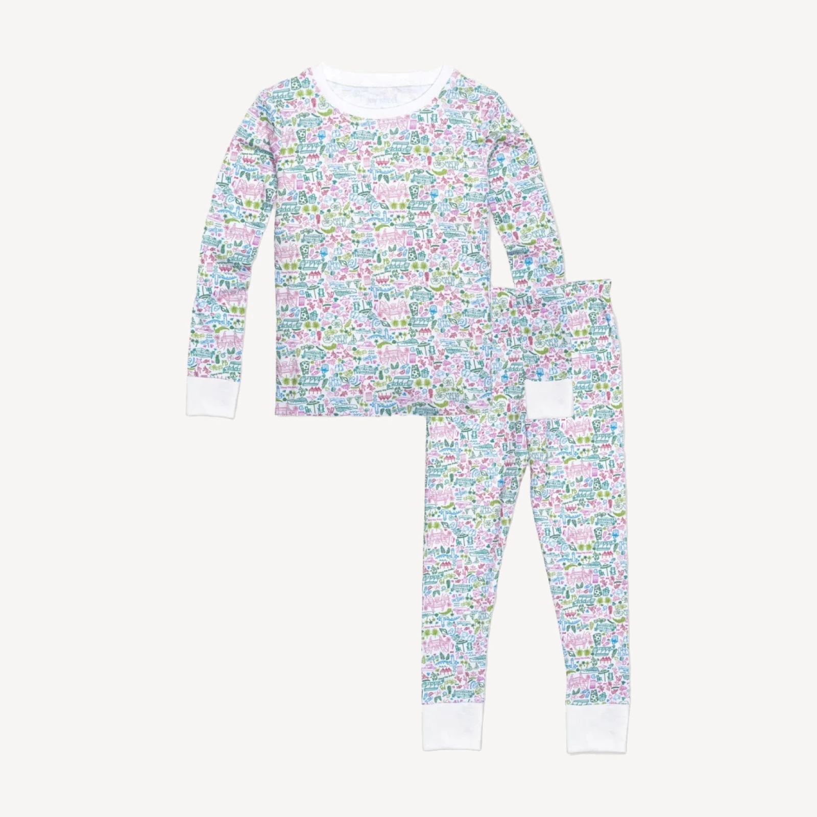 Joy Street Kids™ kids' Palm Beach two-piece pajamas