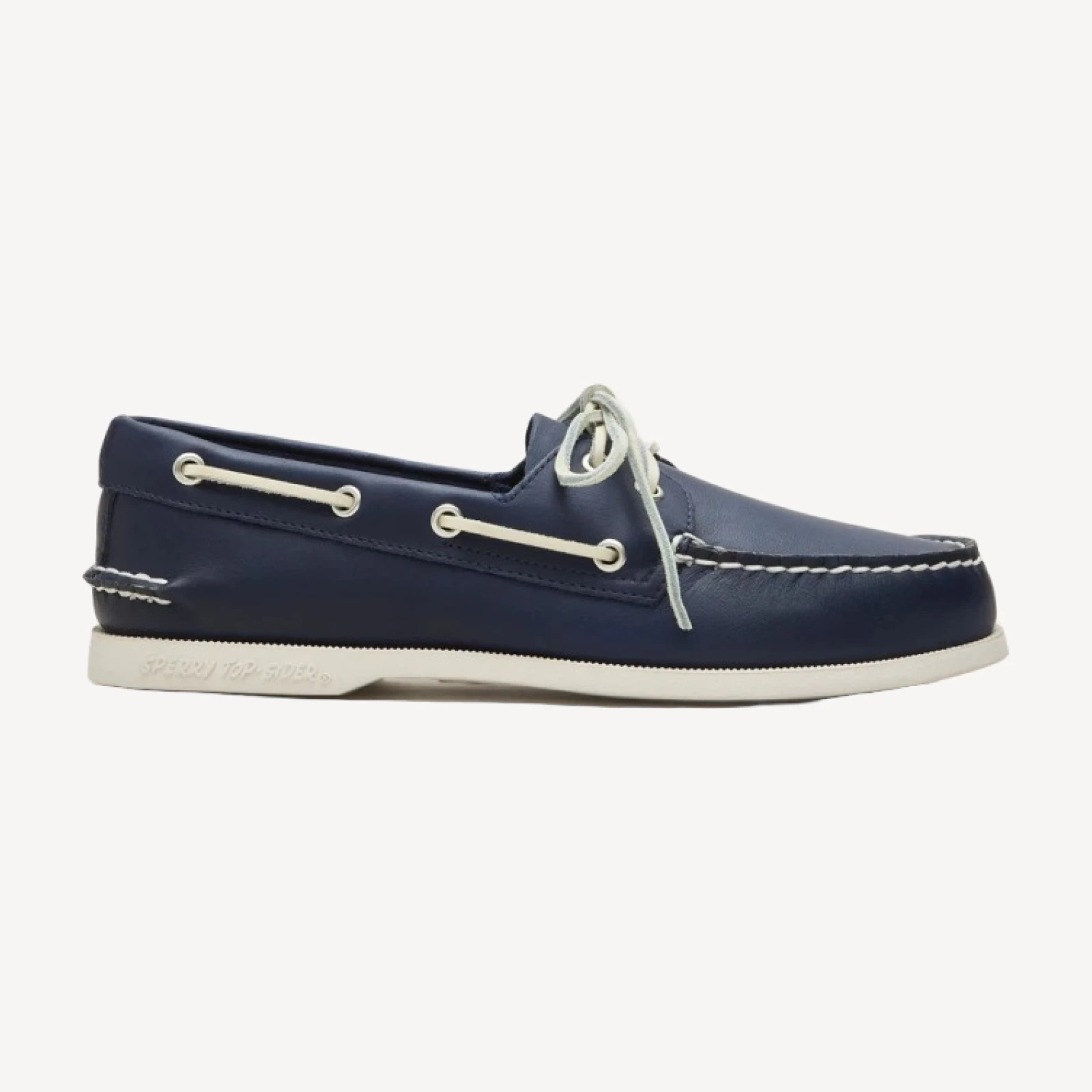 Sperry® x J.Crew Authentic Original unisex two-eye boat shoes in leather