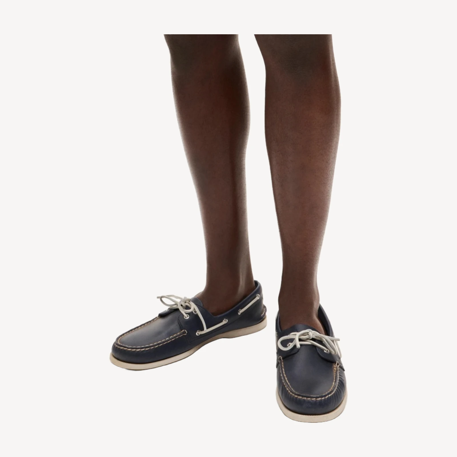 Sperry® x J.Crew Authentic Original unisex two-eye boat shoes in leather