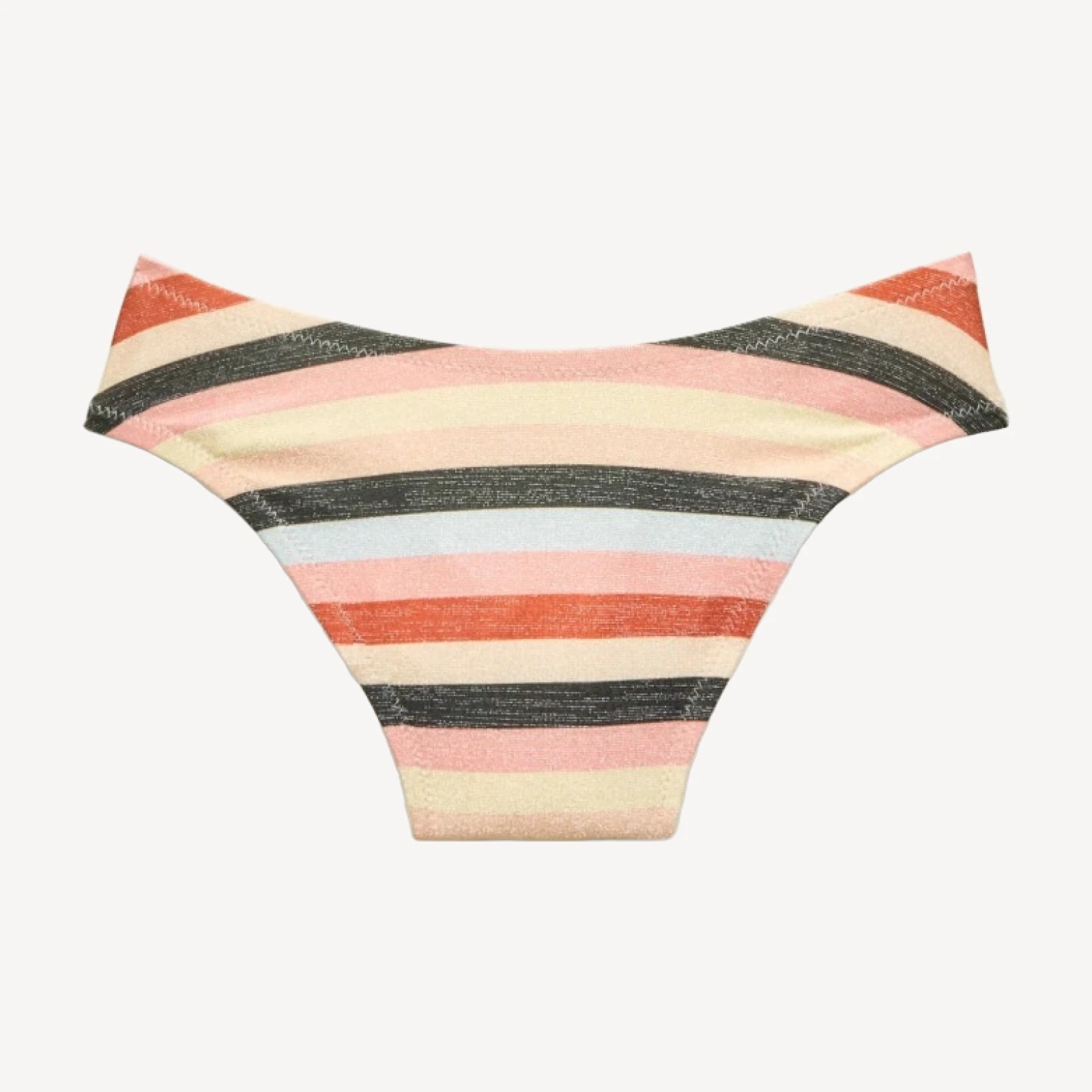 Sparkle bikini bottom in stripe
