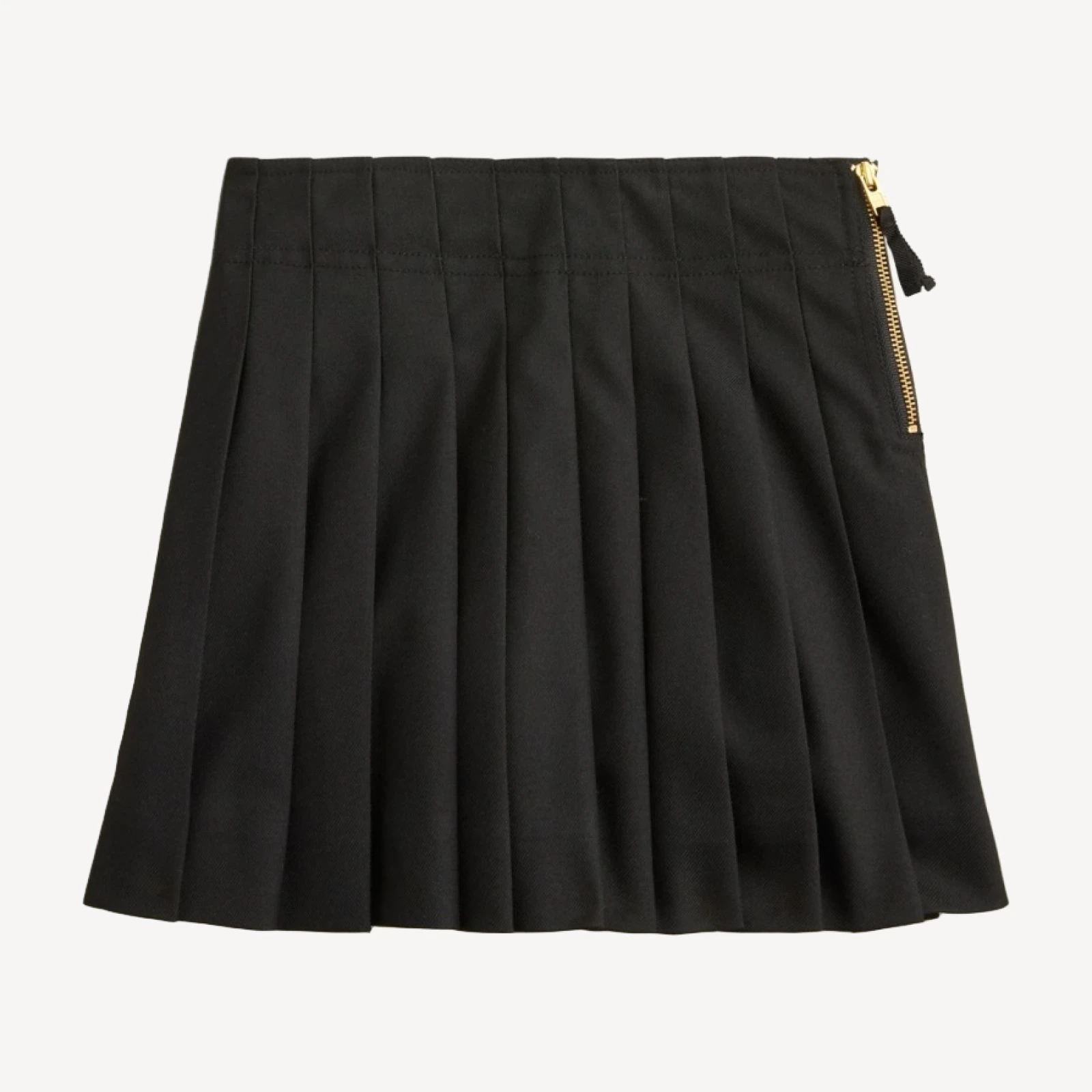 Girls' uniform pleated skirt