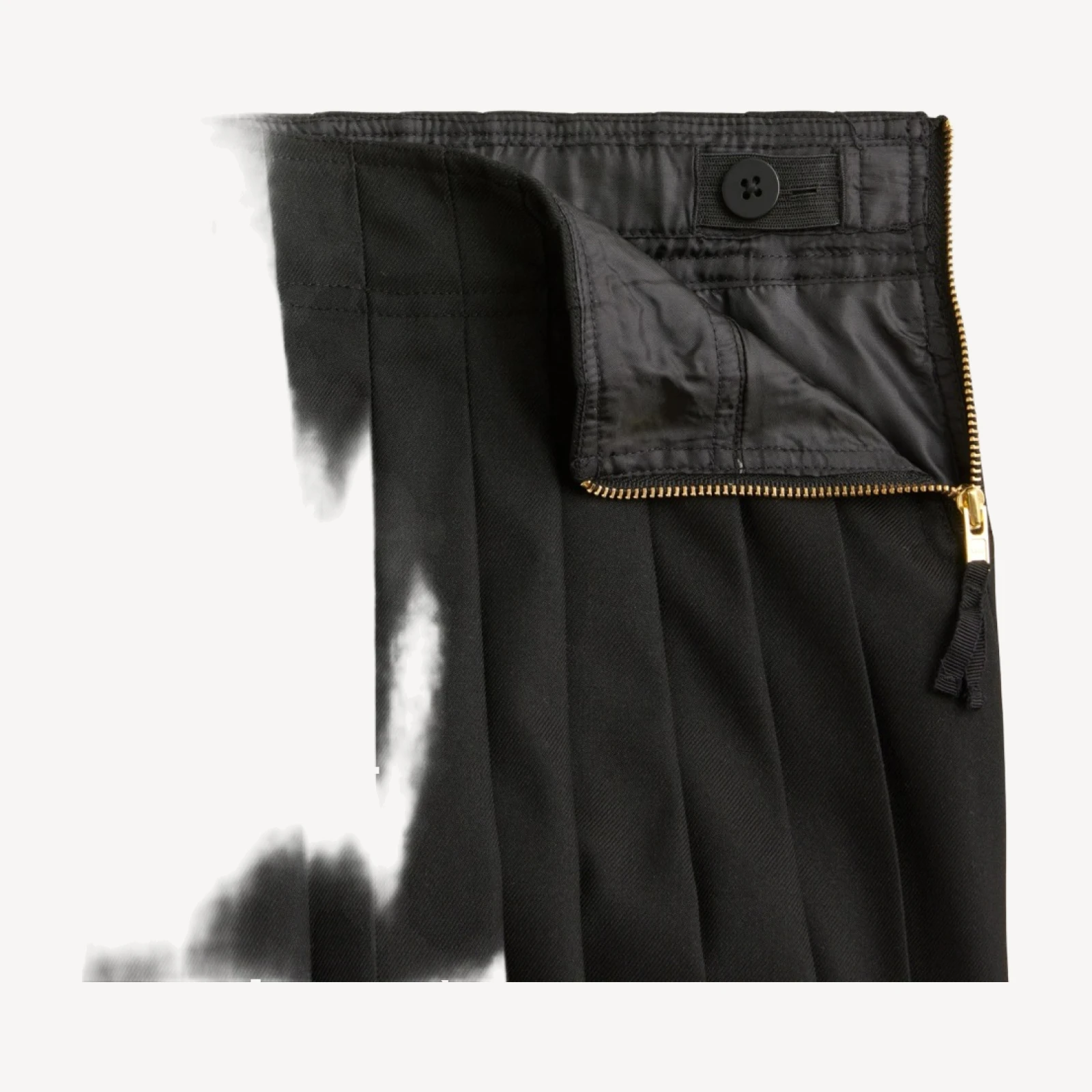 Girls' uniform pleated skirt