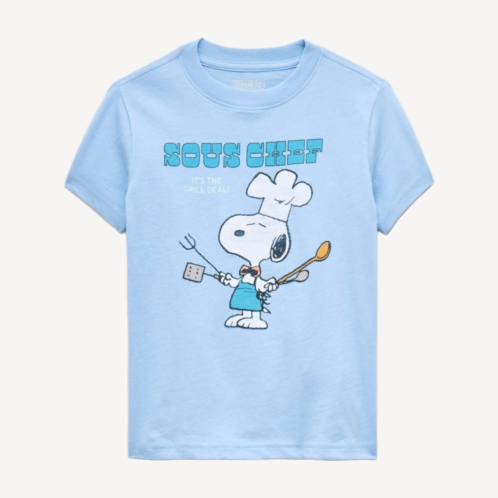 Peanuts® x Crewcuts kids' sous-chef graphic T-shirt