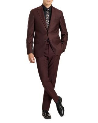 Ted Baker Wright Twill Modern Fit Suit Pants