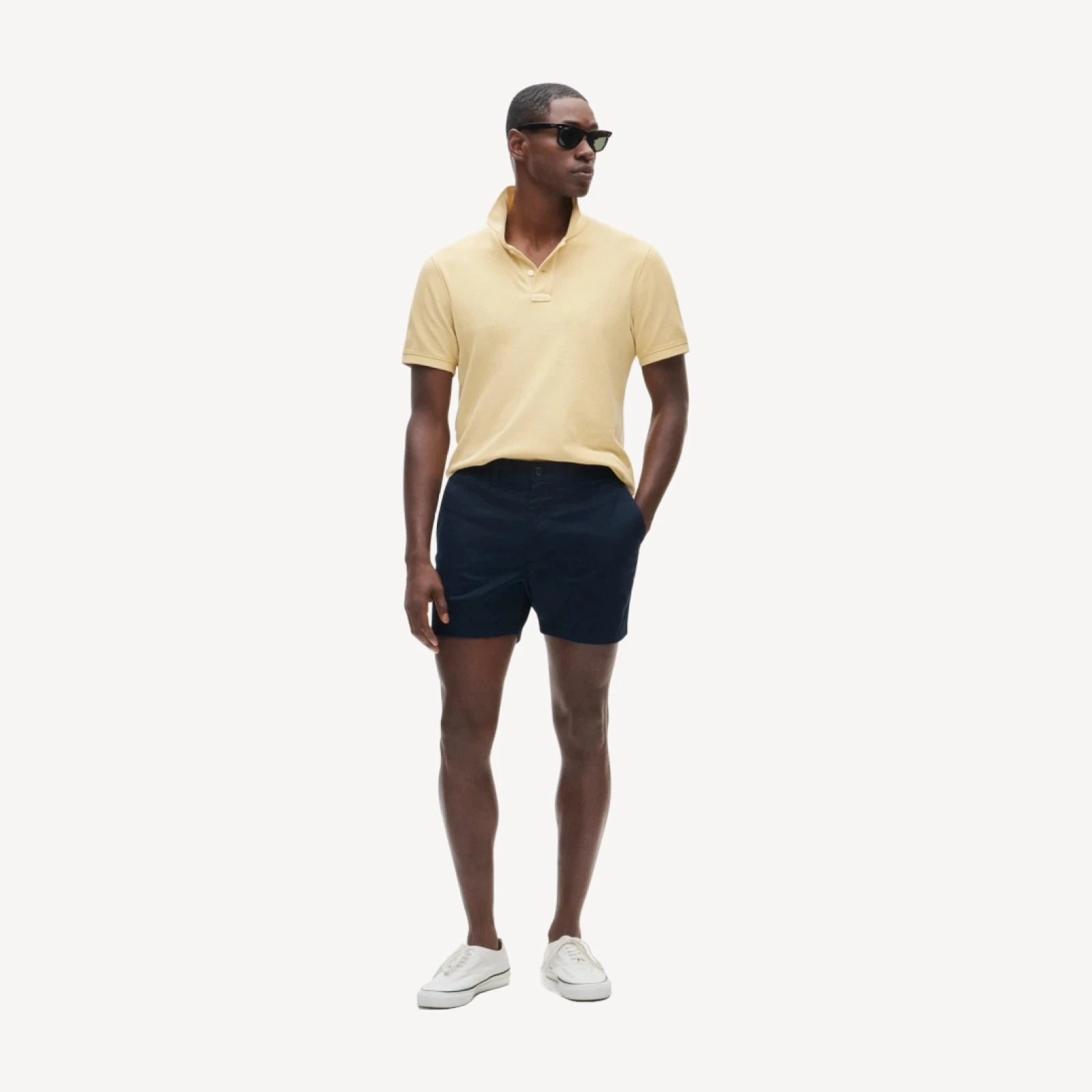 5" Harbor stretch chino short