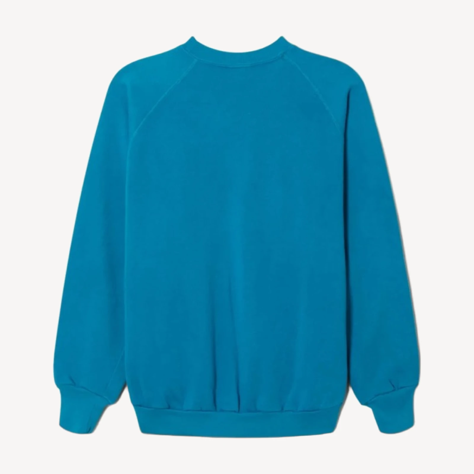 Upcycled "Ray of Sunshine" Sweatshirt - Dark Blue