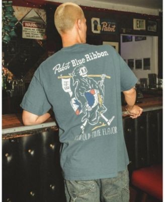 Junk Food Clothing Unisex Pabst Blue Ribbon Good Old Time Flavor Flea Market Tee