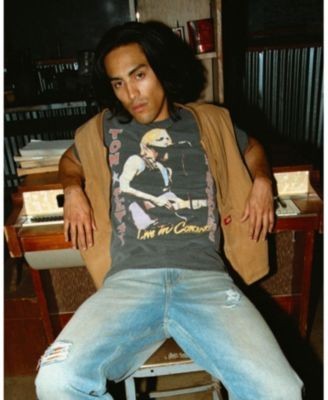 Junk Food Clothing Unisex Tom Petty Live In Concert Flea Market Tee