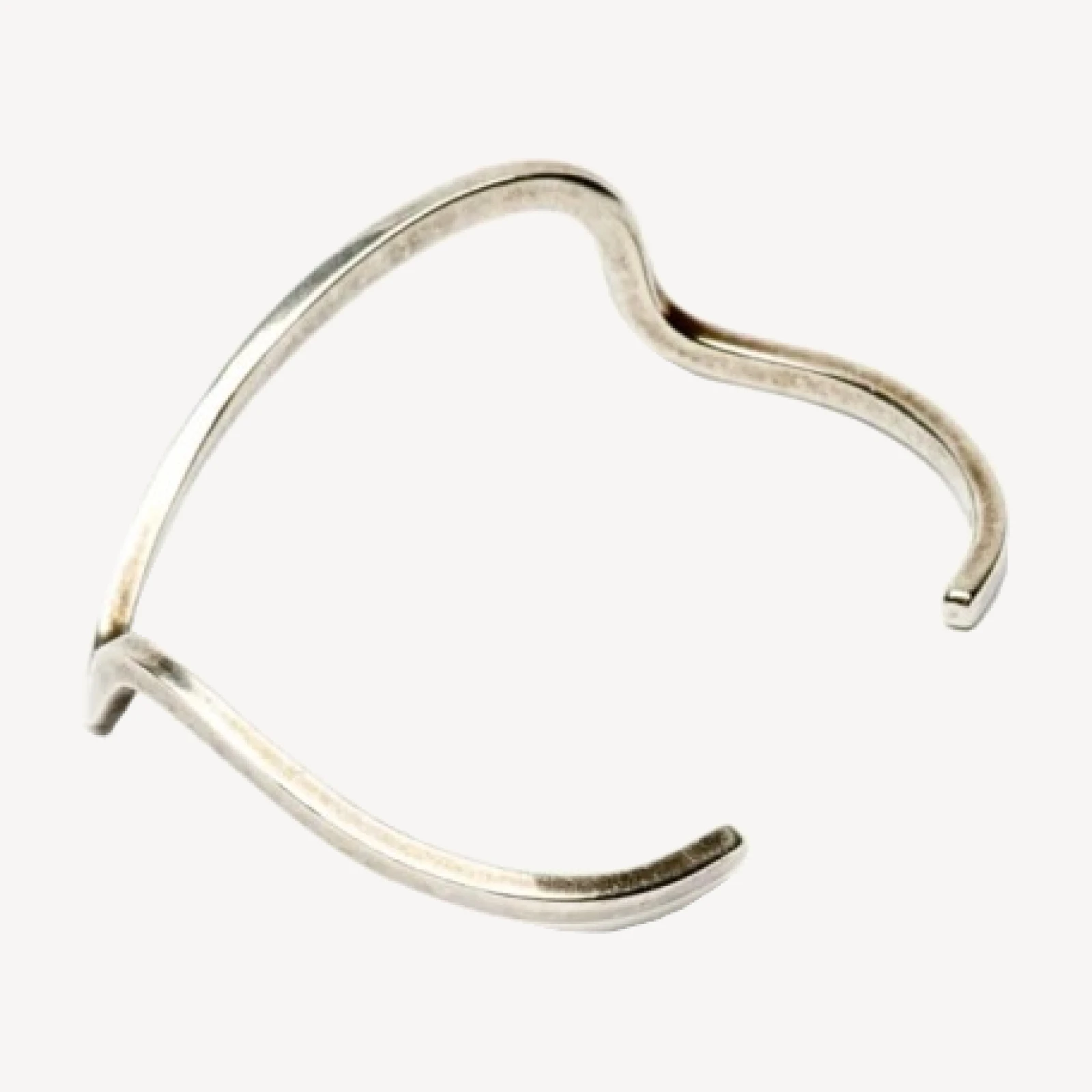 RE/DONE Vintage | 90s Sterling Wave Bangle