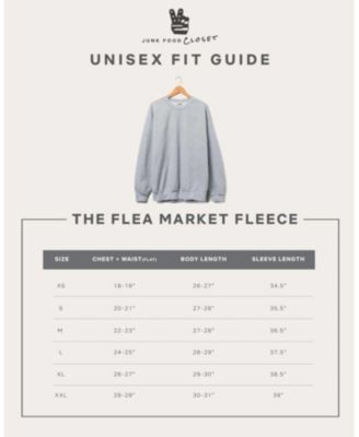 Junk Food Clothing Unisex Big Sky Montana Flea Market Fleece Sweatshirt