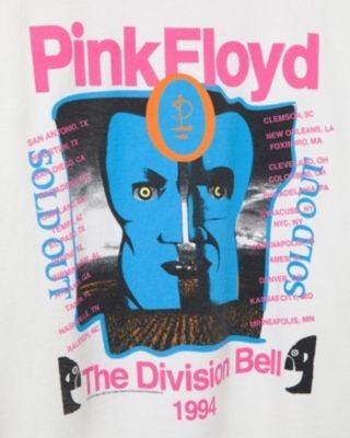 Junk Food Clothing Unisex Pink Floyd Division Bell Flea Market Tee