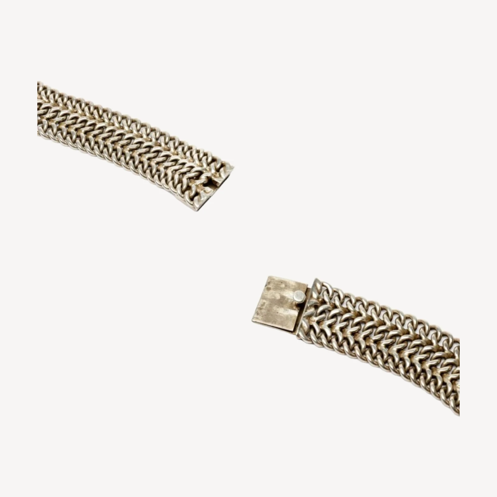 RE/DONE Vintage | 70s Braided 3 Row Chain Bracelet