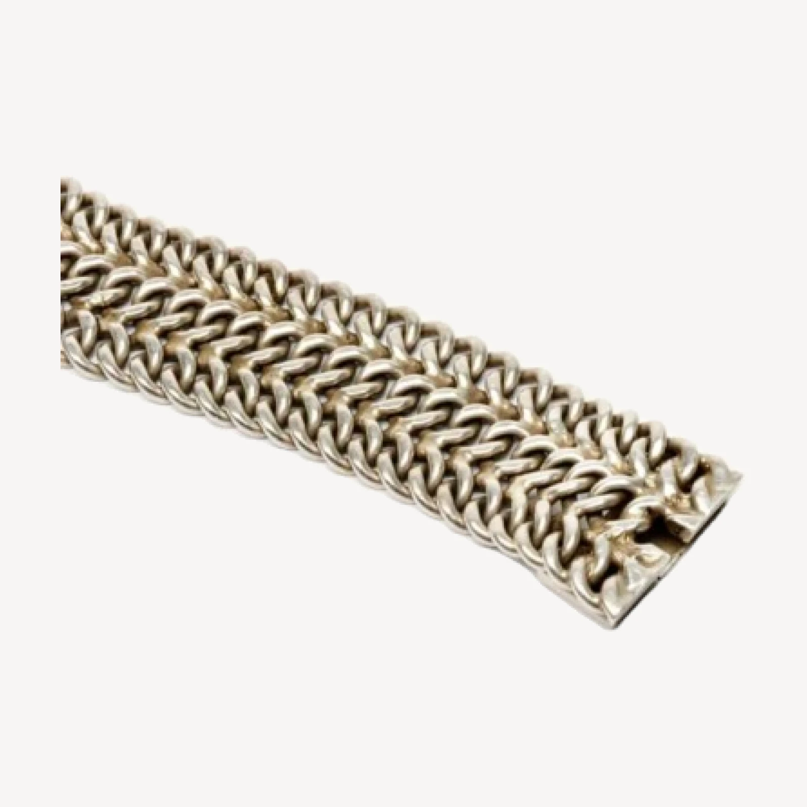 RE/DONE Vintage | 70s Braided 3 Row Chain Bracelet