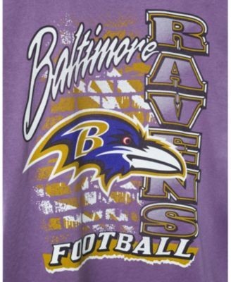 Junk Food Clothing Women's Nfl Baltimore Ravens Brick Vintage Tee