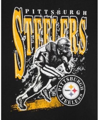 Junk Food Clothing Unisex Nfl Pittsburgh Steelers Rushing Tee - Little Kid, Big Kid
