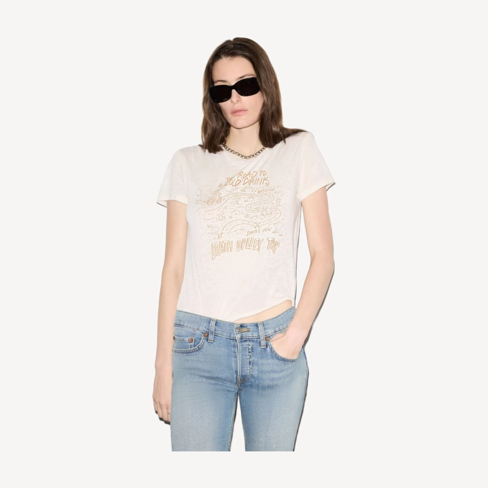 Classic "Death Valley Tap" Tee - Vintage White