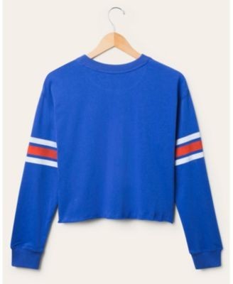 Junk Food Clothing Women's Nfl Denver Broncos Retro Crop Fleece