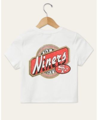Junk Food Clothing Women's Nfl San Francisco 49ers Cheers Baby Tee