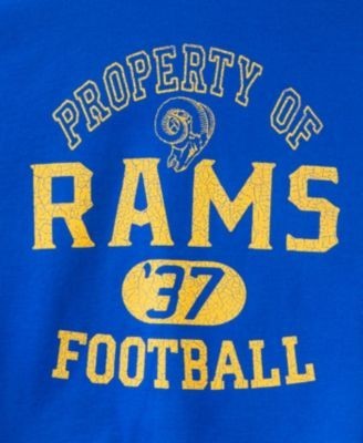 Junk Food Clothing Unisex Nfl Los Angeles Rams Property Flea Market Crew Fleece