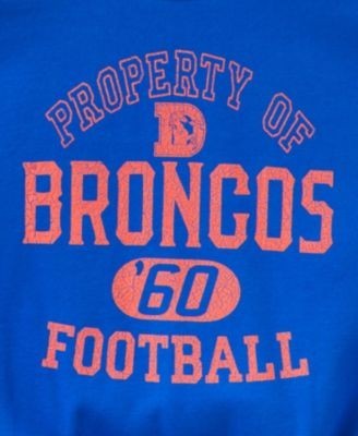 Junk Food Clothing Unisex Nfl Denver Broncos Property Flea Market Crew Fleece