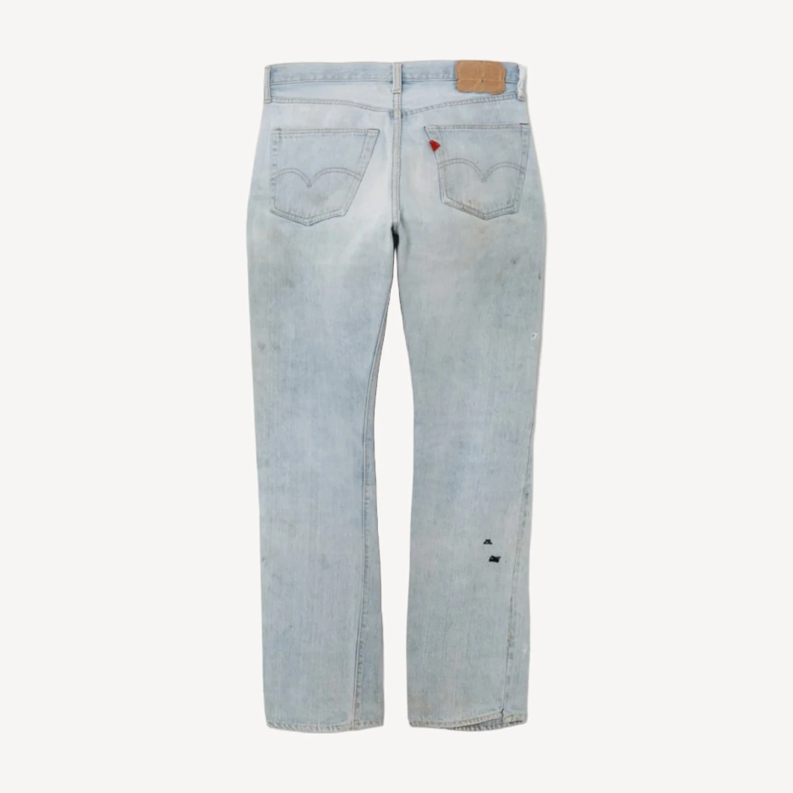 80s Repaired Selvidge Levi's 501 -#118