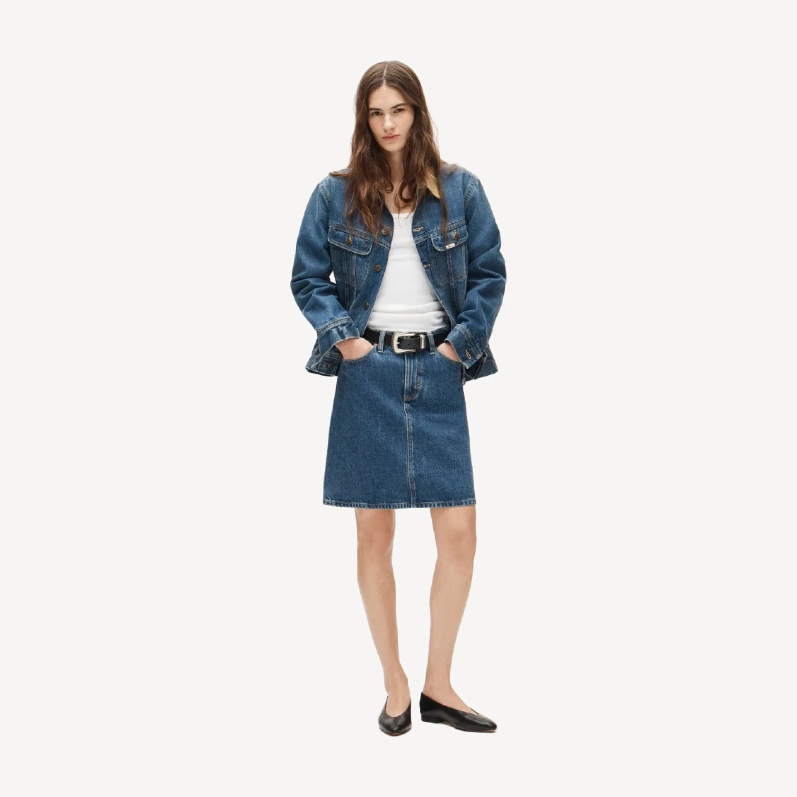 Women's Lee® X J.Crew denim skirt