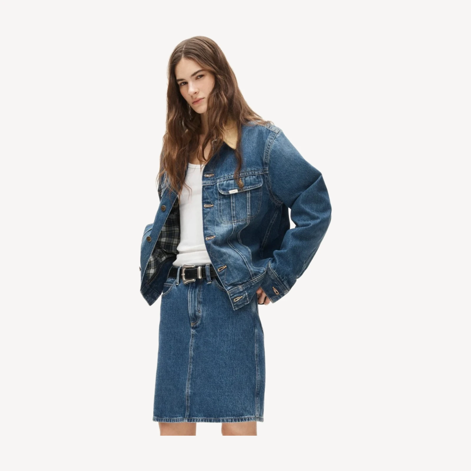 Women's Lee® X J.Crew denim skirt