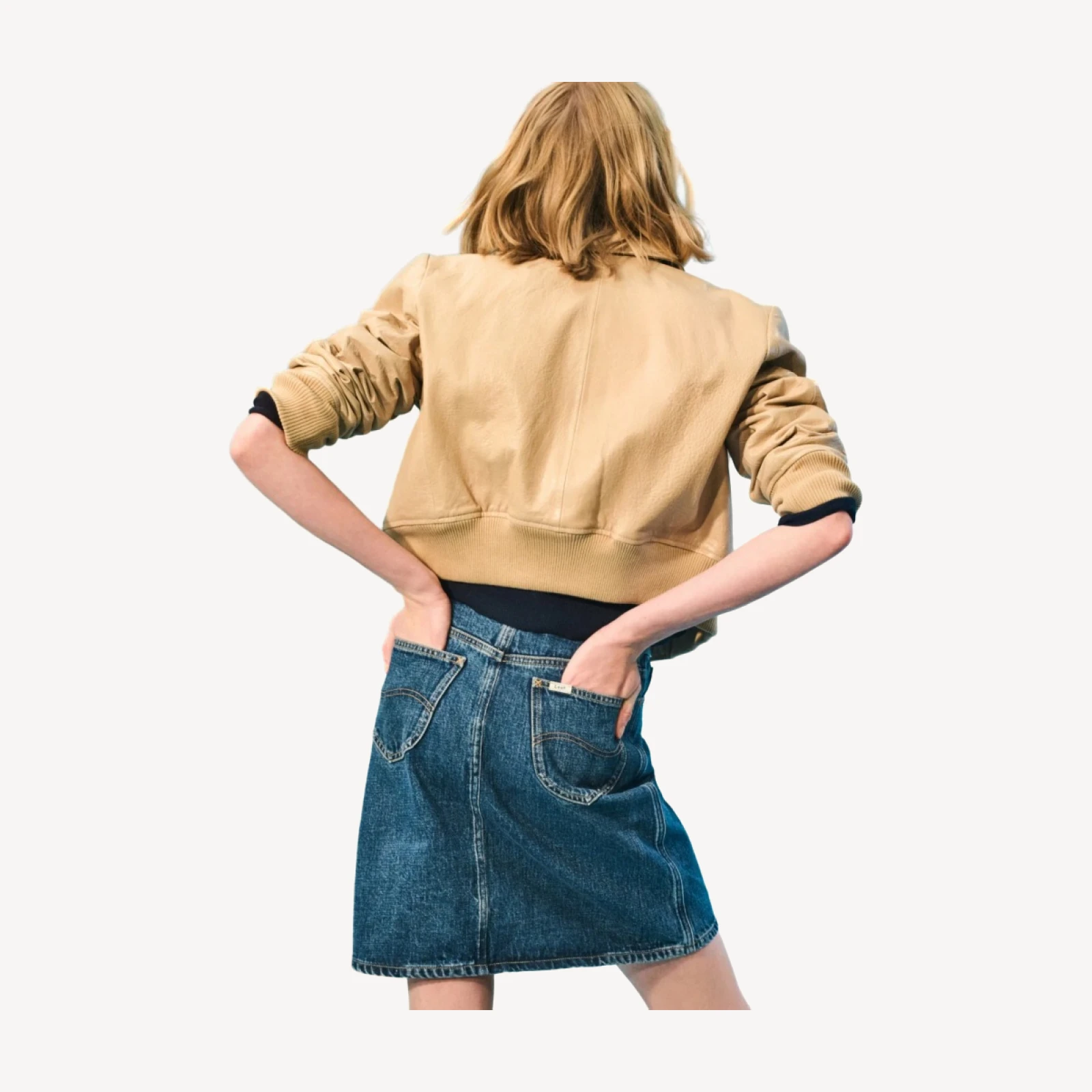 Women's Lee® X J.Crew denim skirt