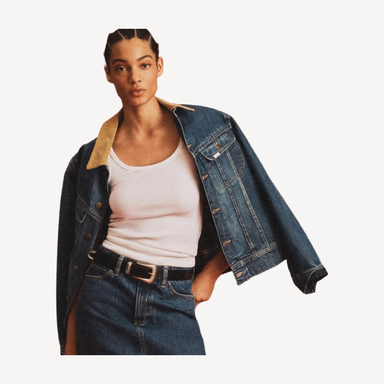 Women's Lee® X J.Crew denim skirt