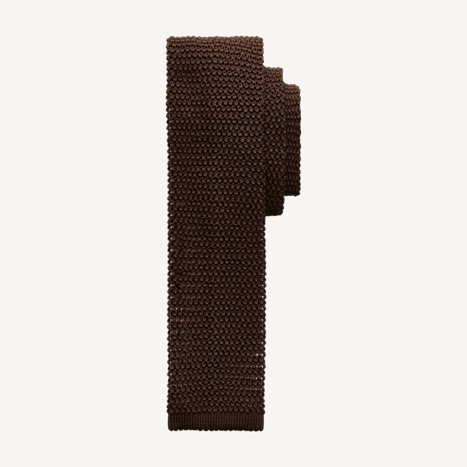 Hand-finished Italian silk knit tie